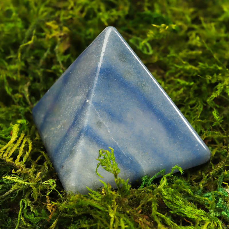 Blue Quartz Pyramid