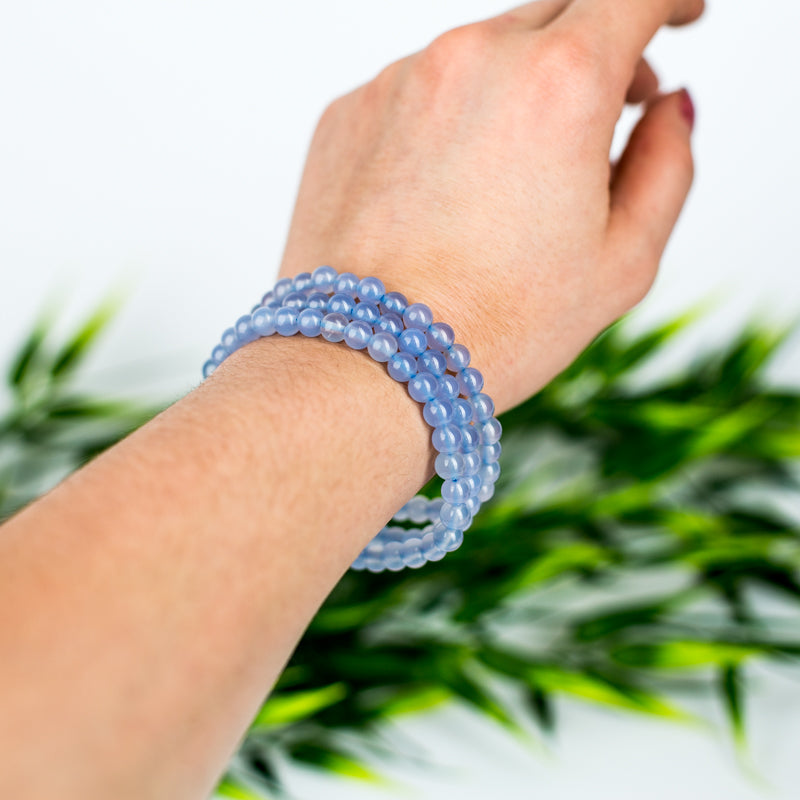 Blue Chalcedony Bracelet Jewelry: Bracelet Milk and Honey