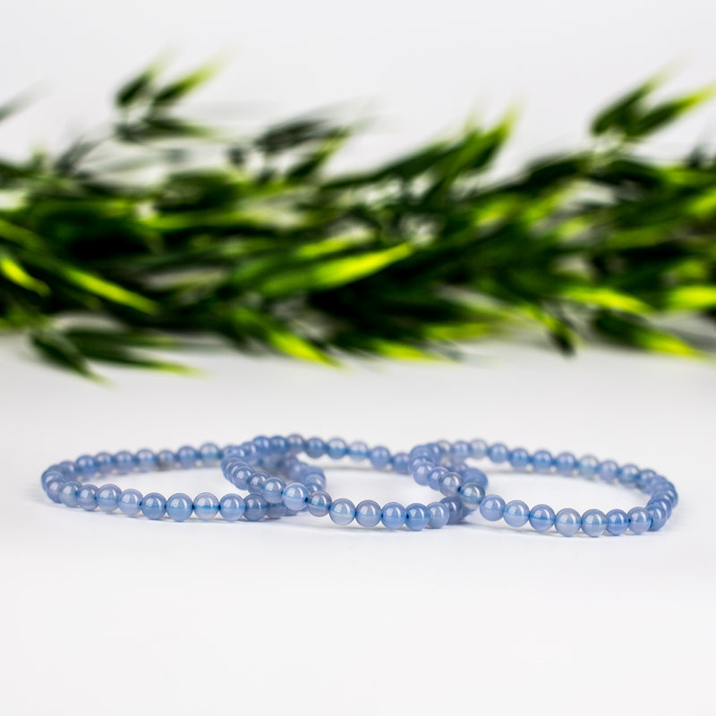 Blue Chalcedony Bracelet Jewelry: Bracelet Milk and Honey