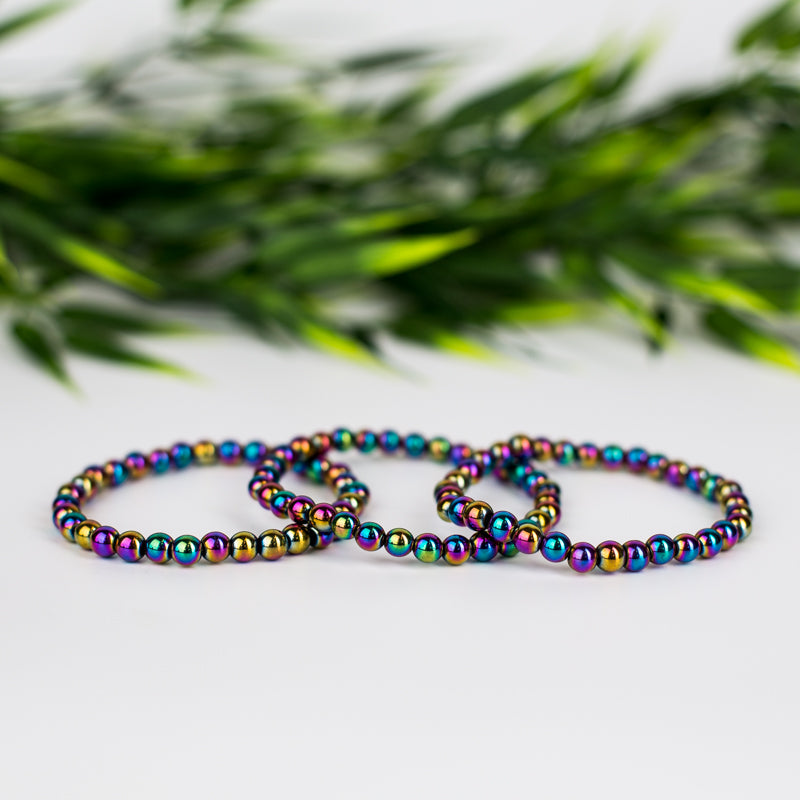Rainbow Hematite Bracelet Jewelry: Bracelet Milk and Honey