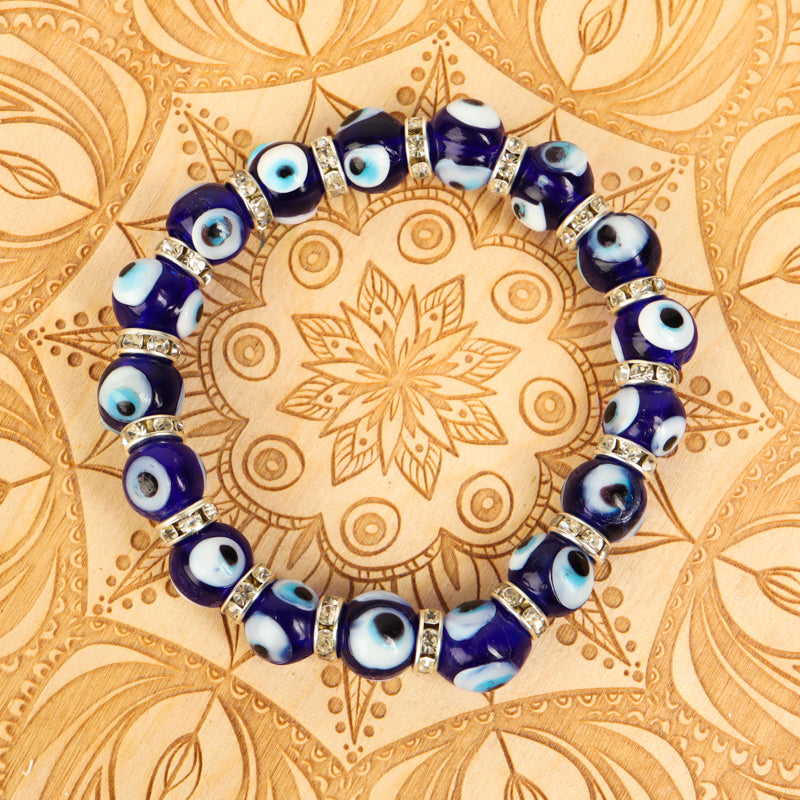 Evil Eye Bracelet Jewelry: Bracelet Milk and Honey Dark Blue