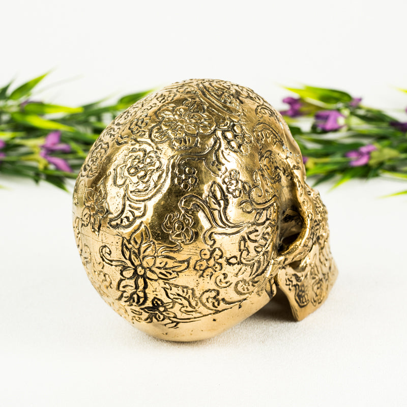 Brass Skull Crystal Skull Crystal Magic