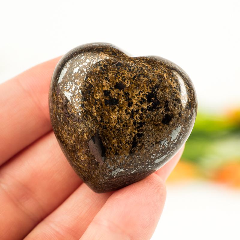 Bronzite Heart Crystal Heart Crystal Magic online