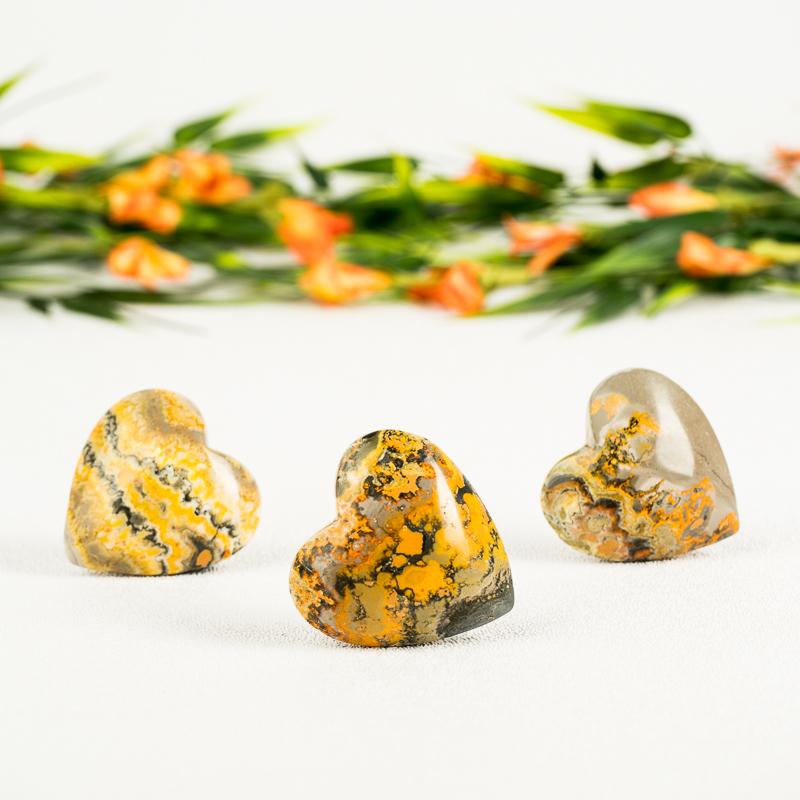 Bumblebee Jasper Heart Crystal Heart Crystal Magic online