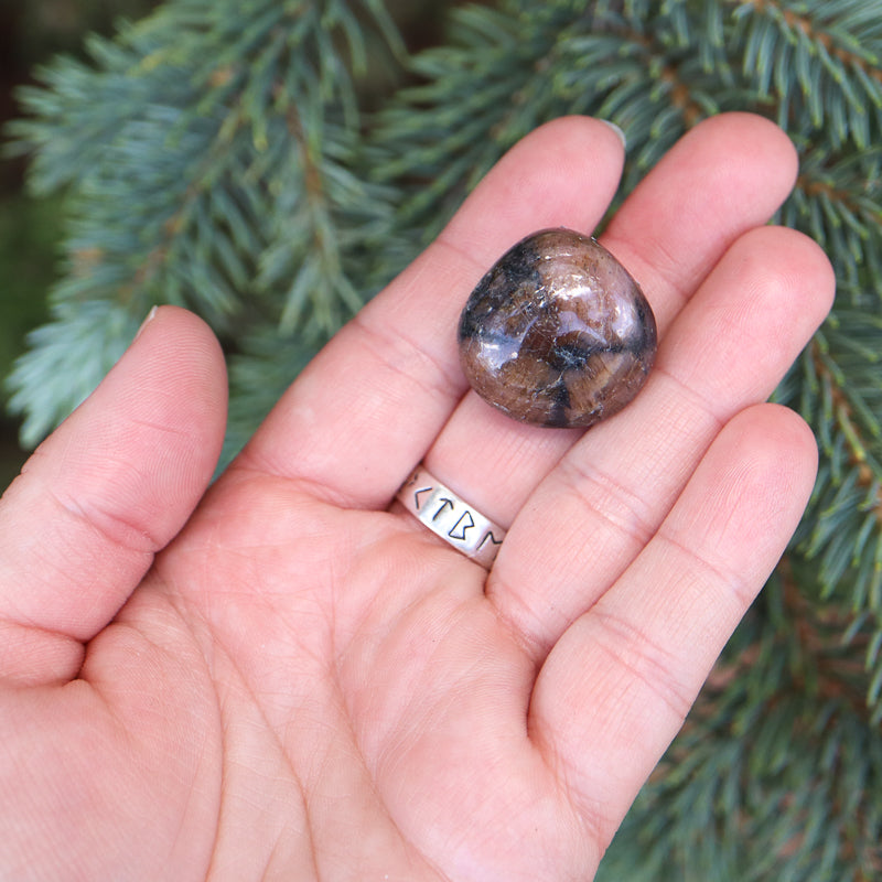Chiastolite Tumbled Crystal Tumbled Crystal Magic