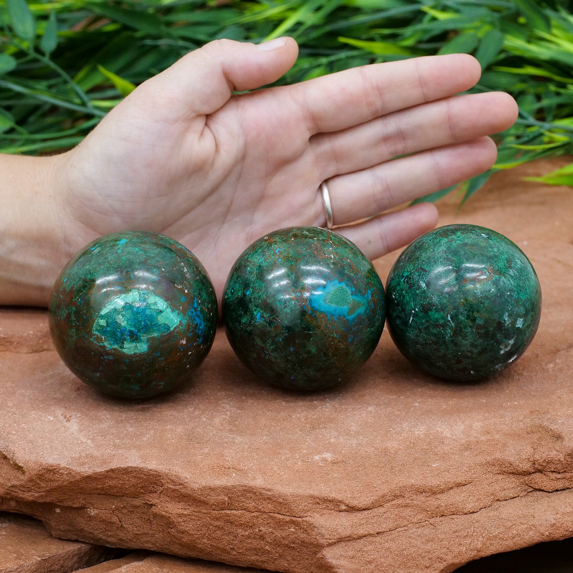 Chrysocolla Sphere Crystal Sphere Crystal Magic