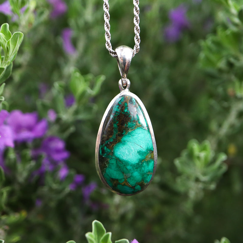 Chrysocolla Pendant