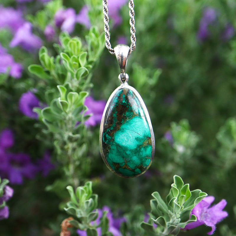 Chrysocolla Pendant
