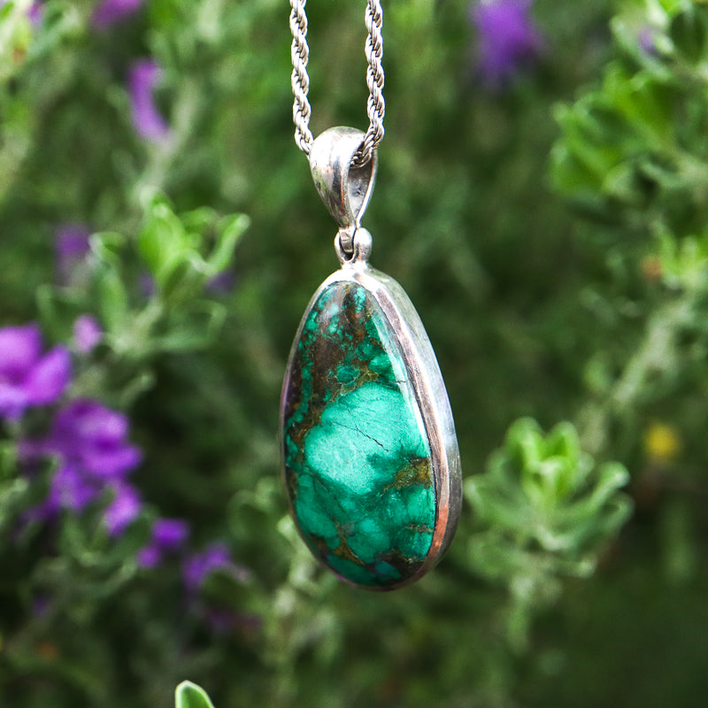 Chrysocolla Pendant