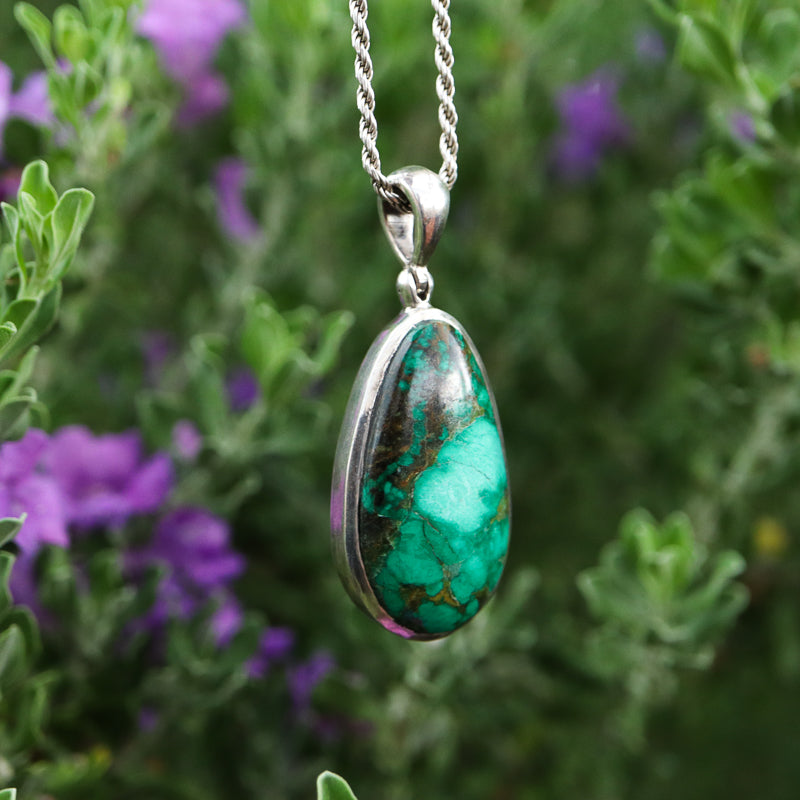 Chrysocolla Pendant