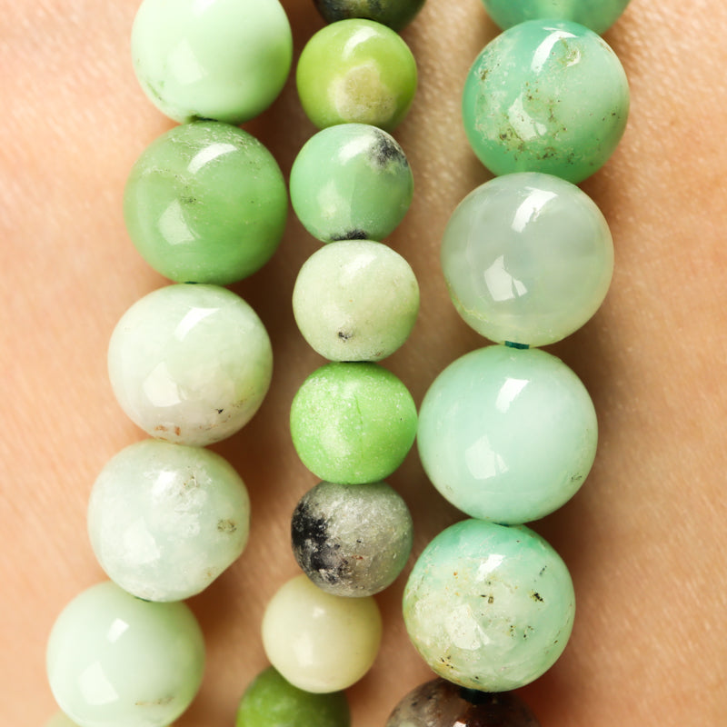 Chrysoprase Bracelet Jewelry: Bracelet Milk and Honey