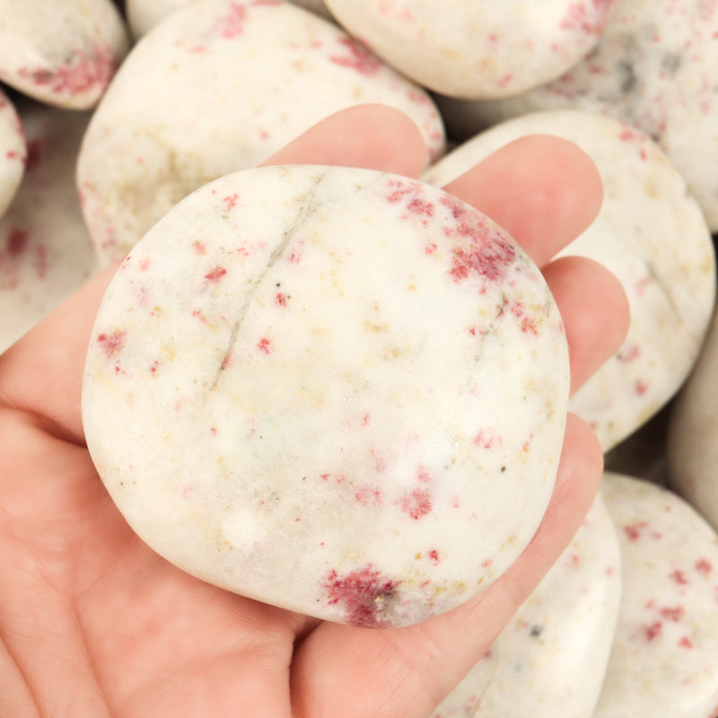 Cinnabrite Palm Stone Crystal Palm Stones Crystal Magic