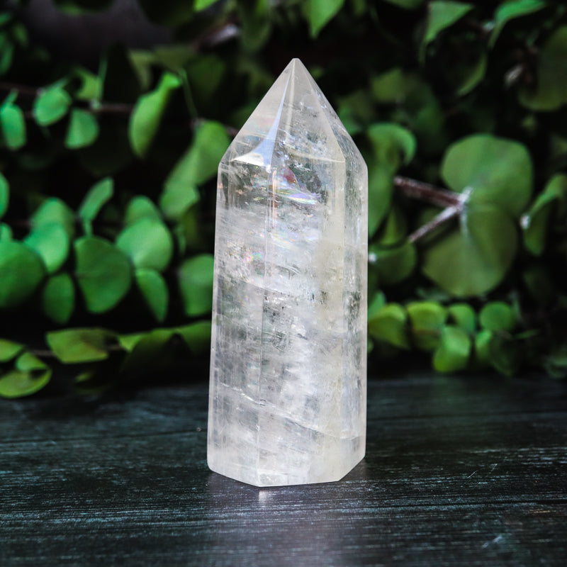 Clear Calcite Point