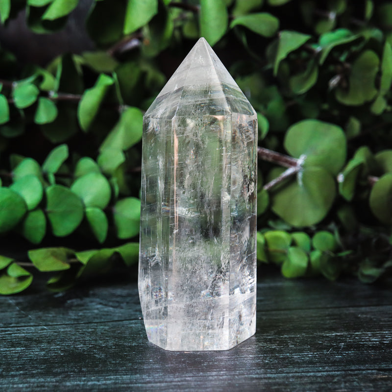 Clear Calcite Point