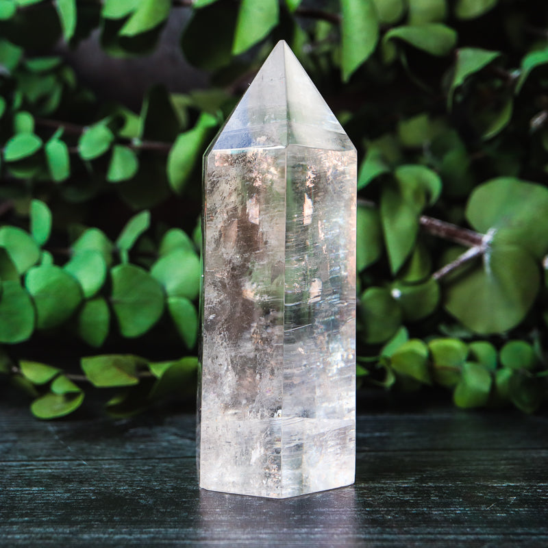 Clear Calcite Point
