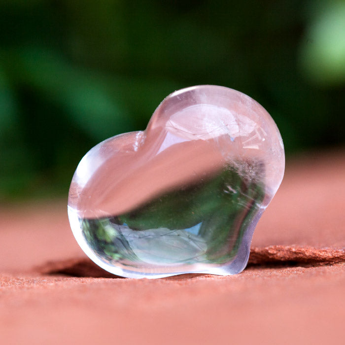 Clear Quartz Heart Crystal Heart Crystal Magic