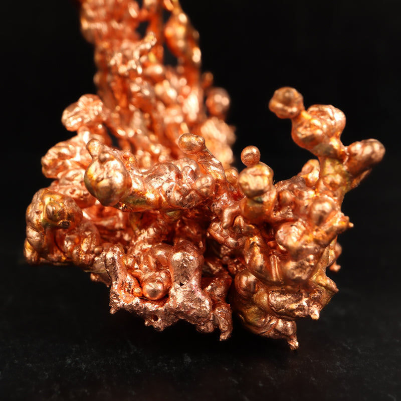 Abstract Copper Free Form Crystal Free Form Aquarius