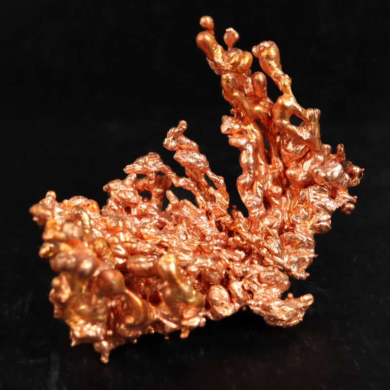 Abstract Copper Free Form Crystal Free Form Aquarius 