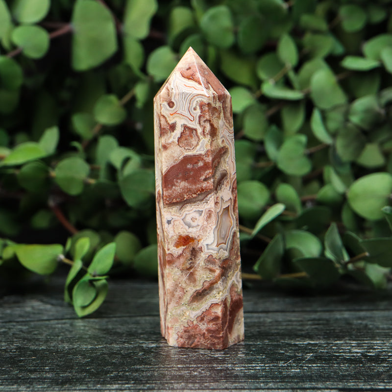 Red Crazy Lace Agate Point
