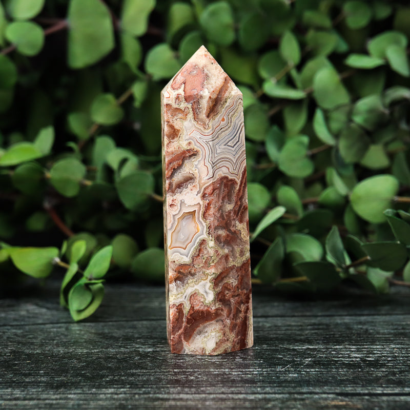 Red Crazy Lace Agate Point