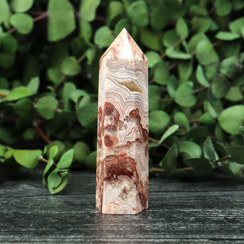 Red Crazy Lace Agate Point