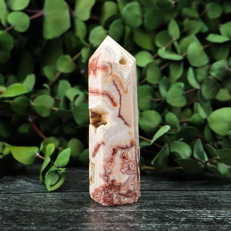 Red Crazy Lace Agate Point