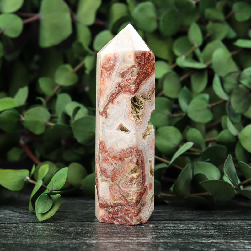 Red Crazy Lace Agate Point
