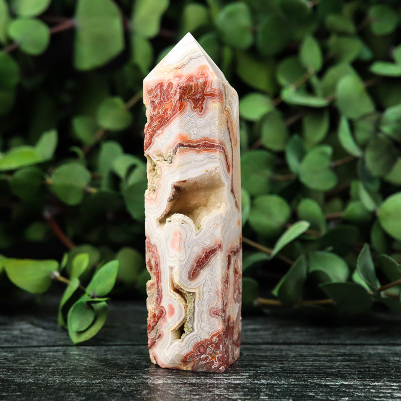 Red Crazy Lace Agate Point