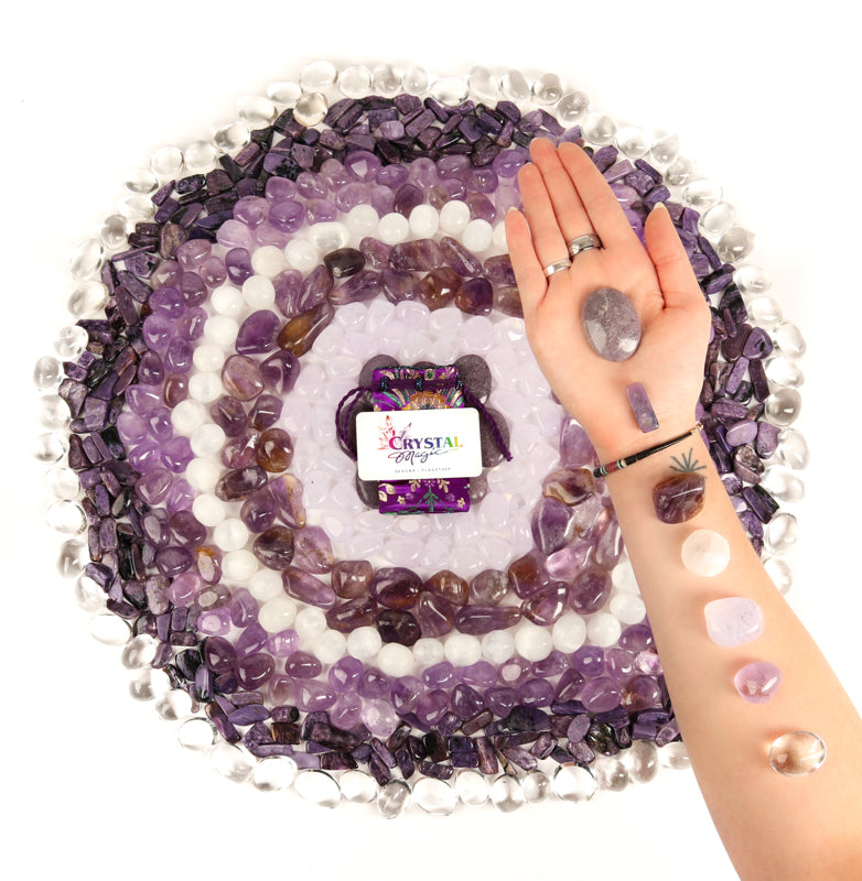 Crown Chakra Stone Bundle Crystal Bundle Crystal Magic online