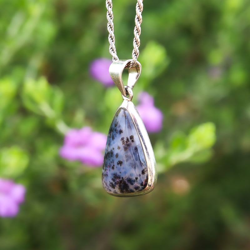 Dendritic Agate Pendant Jewelry: Pendant Starborn Creations