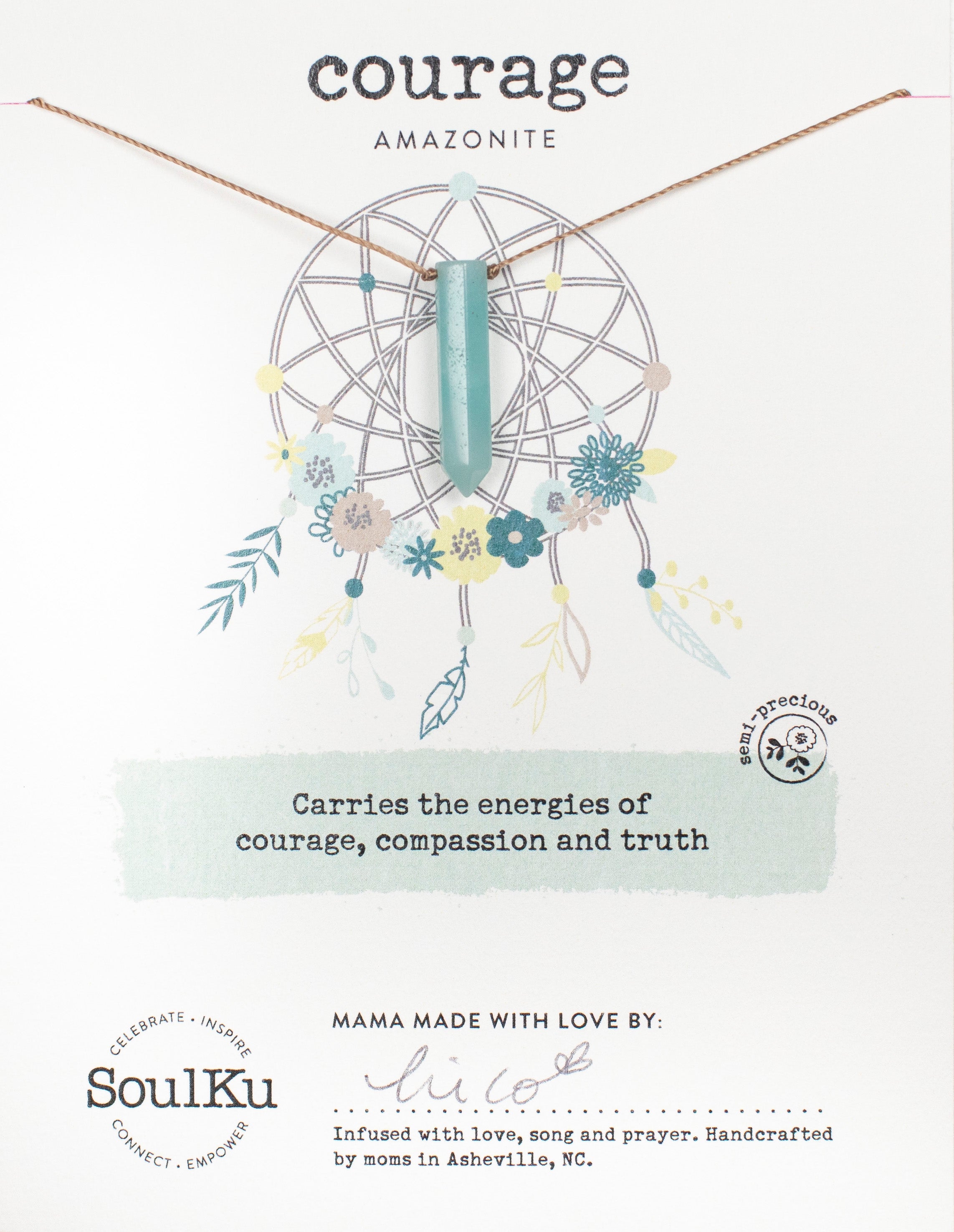 SoulKu Dream Catcher Necklaces Jewelry: Necklace Crystal Magic online Courage 