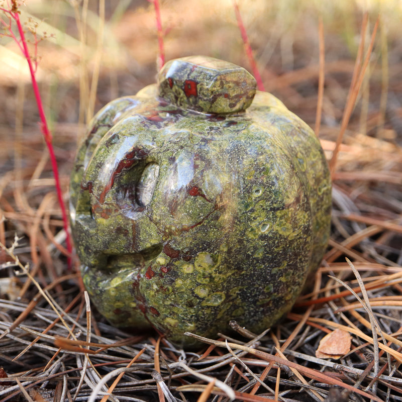 Dragons Blood Jasper Pumpkin