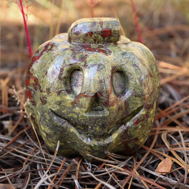 Dragons Blood Jasper Pumpkin