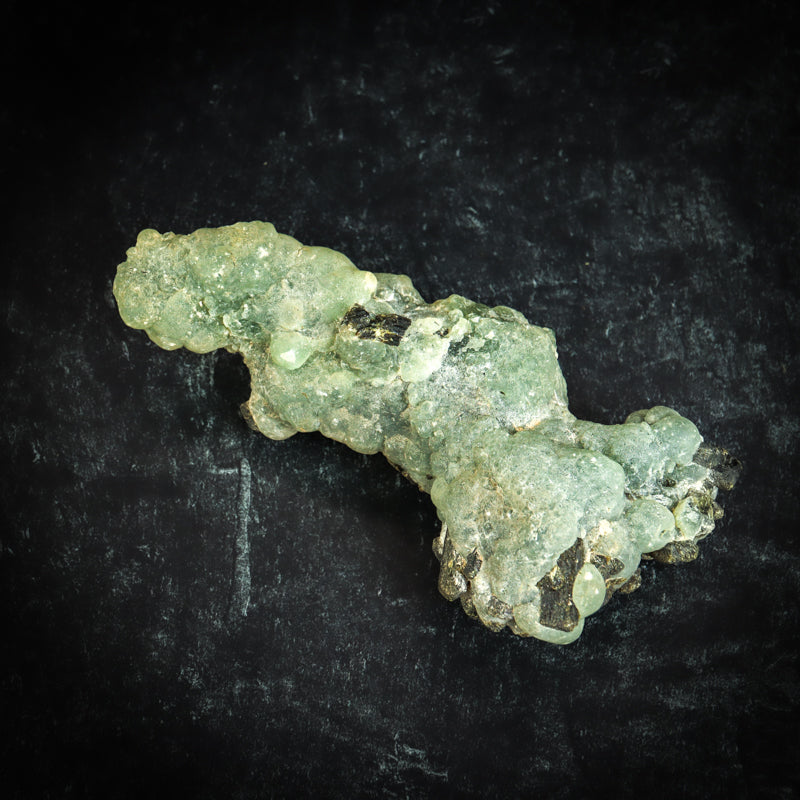 Epidot & Prehnite Free Form Crystal Free Form Milk and Honey