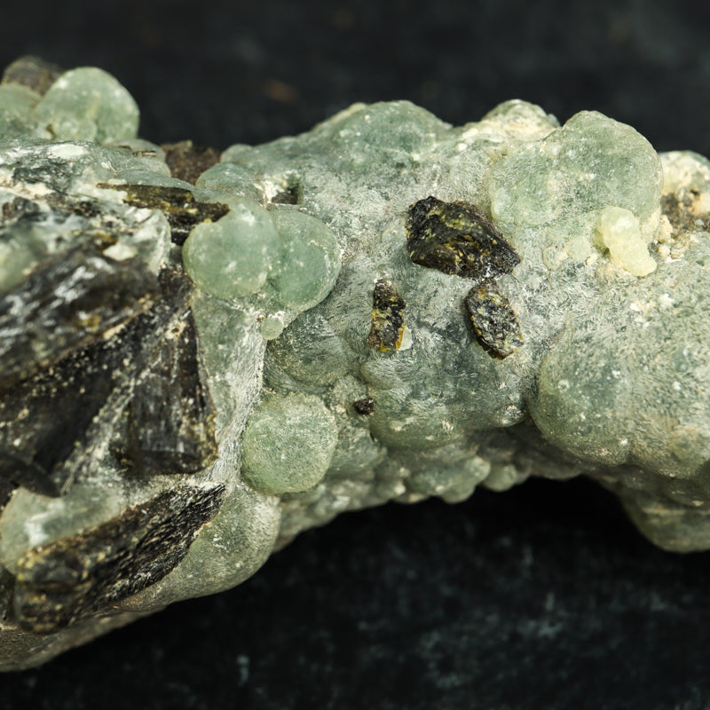 Epidot & Prehnite Free Form Crystal Free Form Milk and Honey