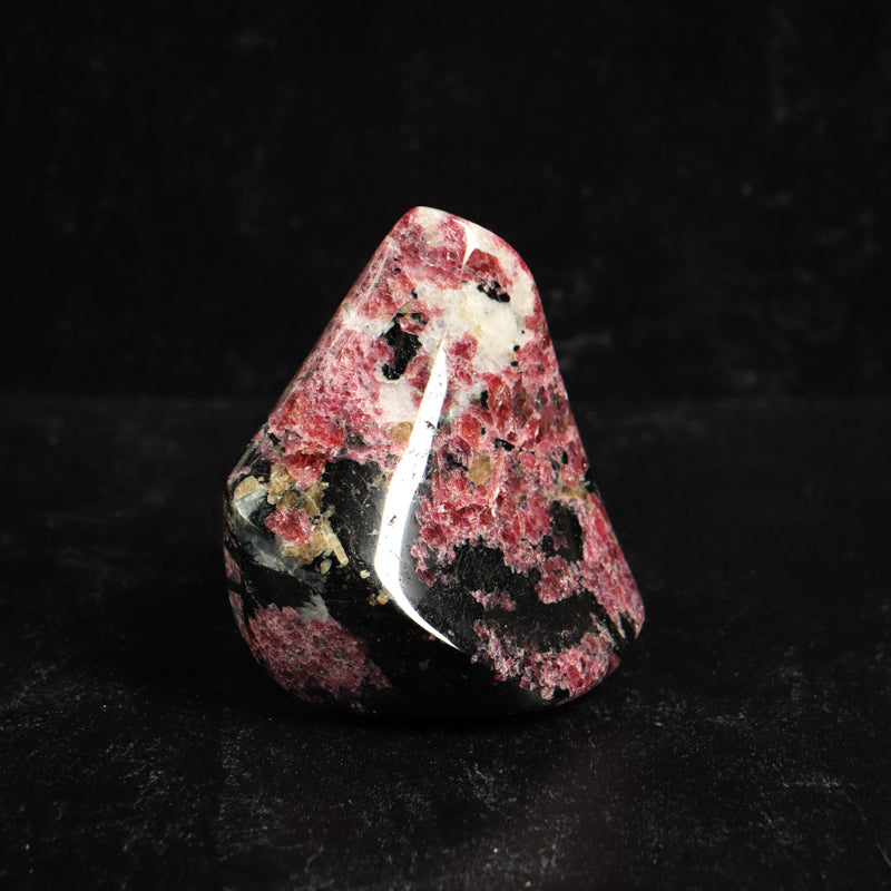Polished Eudialyte Free Form Crystal Free Form Aries