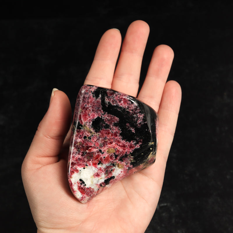 Polished Eudialyte Free Form Crystal Free Form Aries