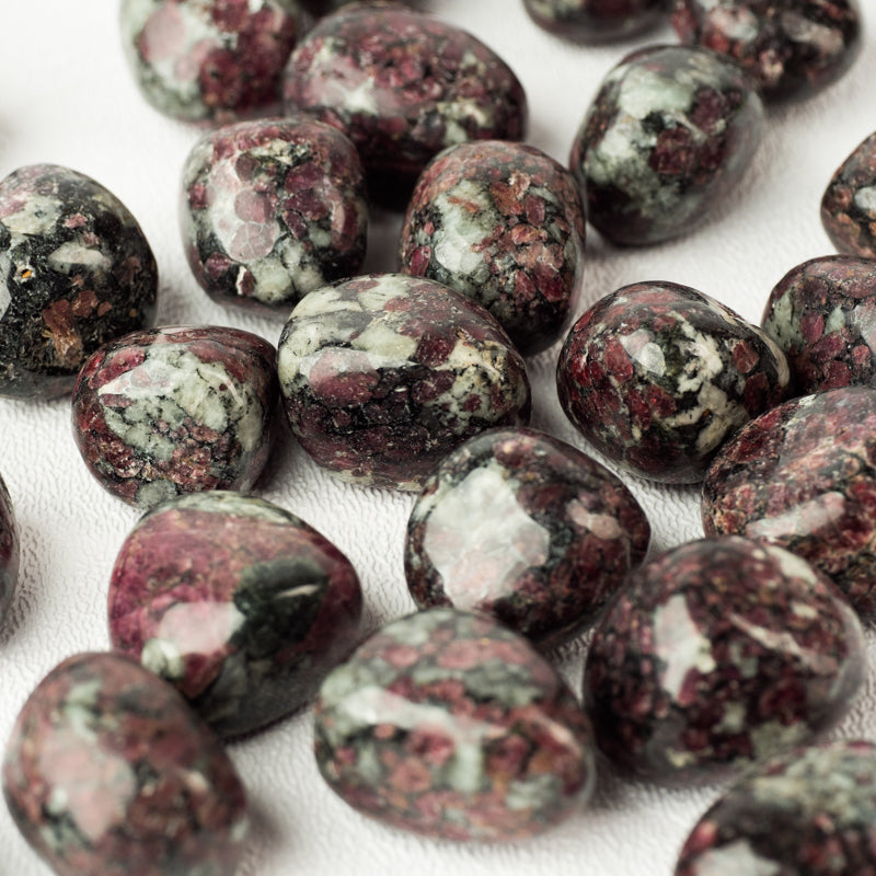 Eudialyte Tumbled Crystal Tumbled Aries