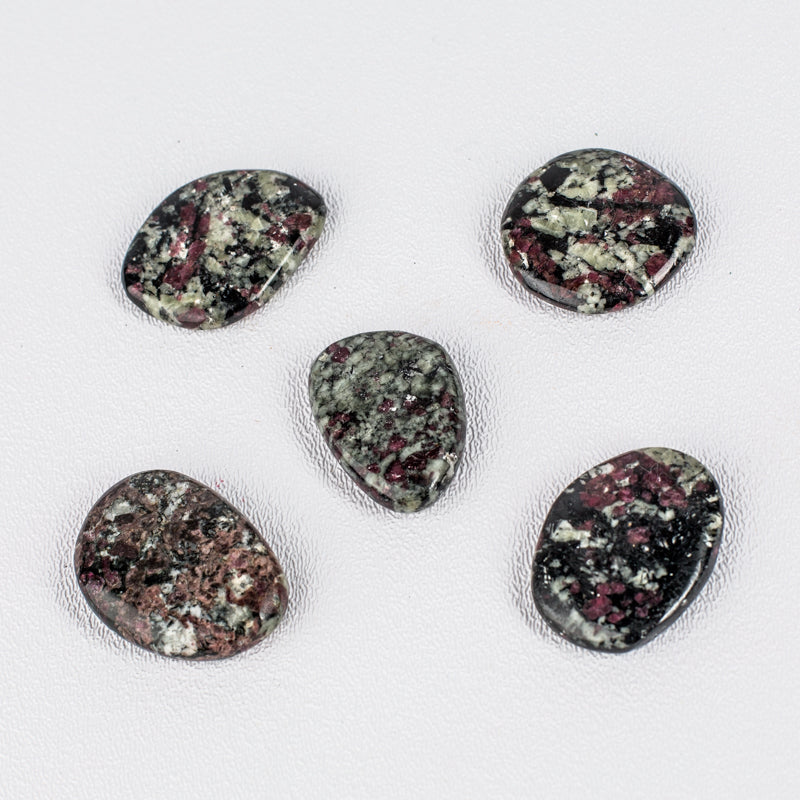 Eudialyte Palm Stone Crystal Palm Stones Aries