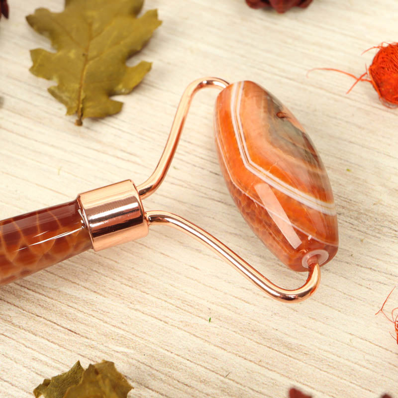 Fire Agate Massage Roller Body Care: Massage Roller Crystal Magic online
