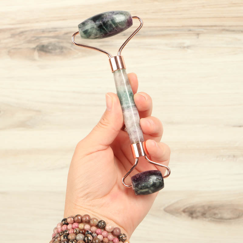 Fluorite Massage Roller Body Care: Massage Roller Crystal Magic online