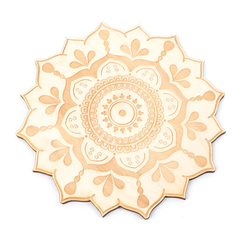 Flower Mandala Crystal Grids Gifts & Decor Zen and Meow