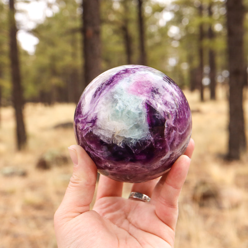 Fluorite Sphere