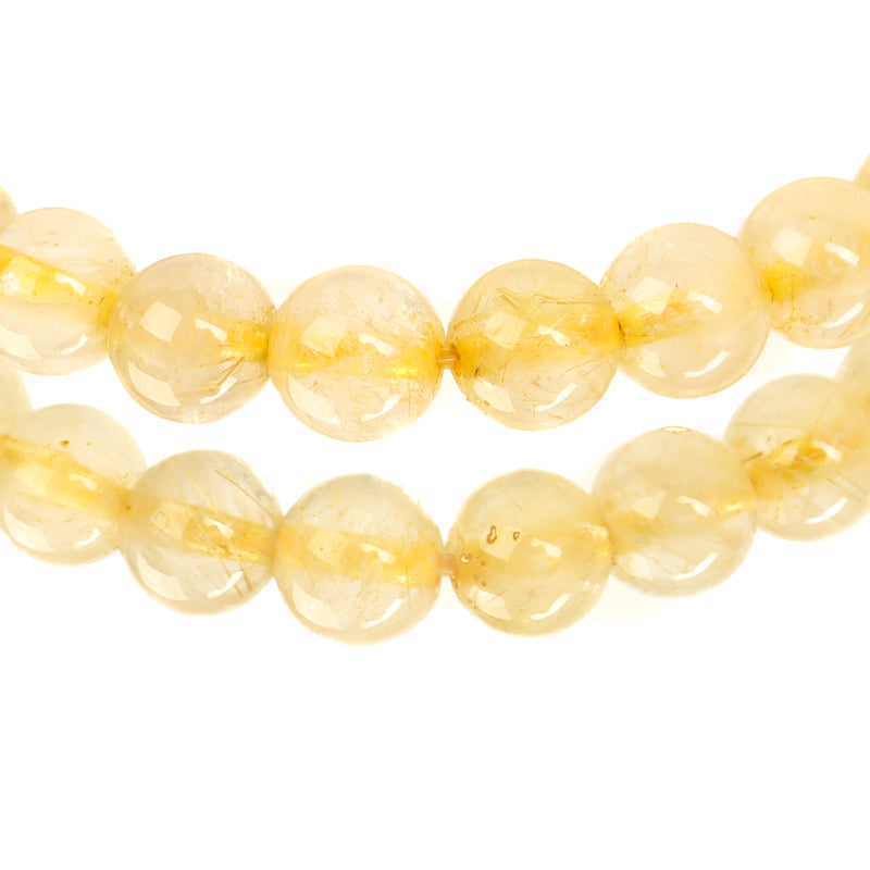 Gold Rutilated Quartz Bracelet Jewelry: Bracelet Crystal Magic