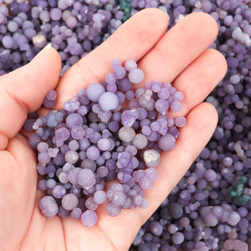 Grape Agate Tumbled Crystal Tumbled Cancer Sign