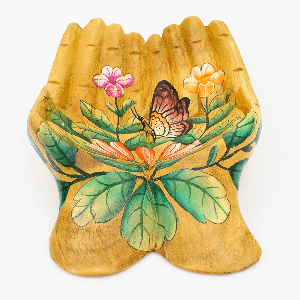 Hand Carved Wooden Bowls Gifts & Decor Crystal Magic online Light