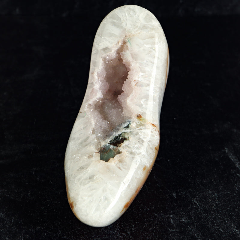 Pink Amethyst Stiletto Crystal Carvings Aquarius