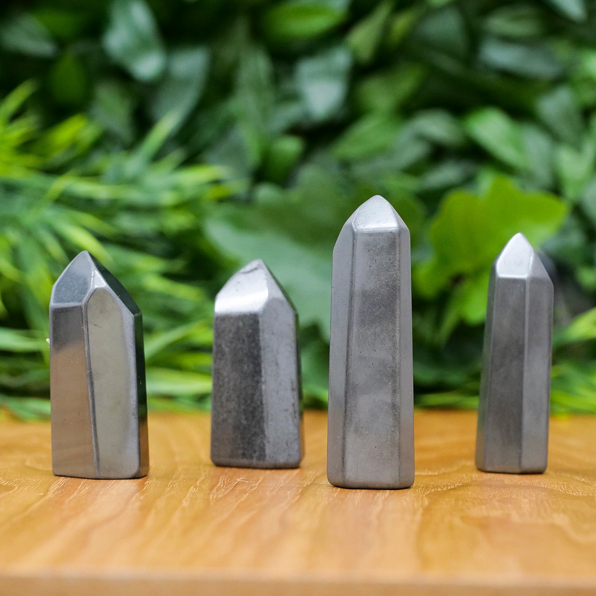 Hematite Point Crystal Point Aquarius