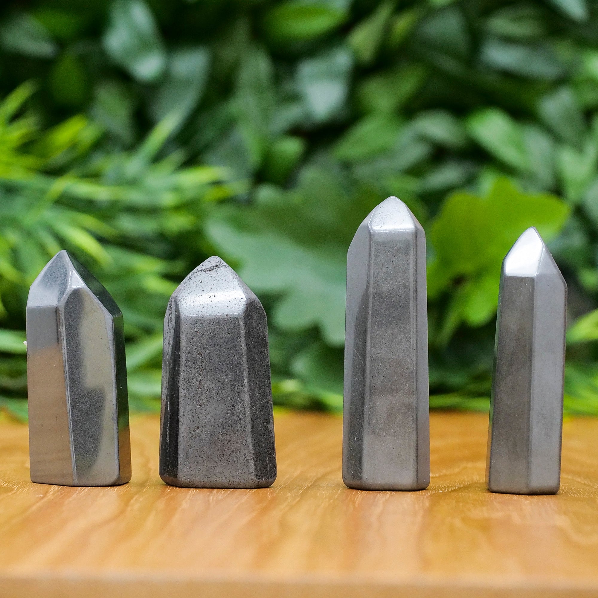 Hematite Point Crystal Point Aquarius