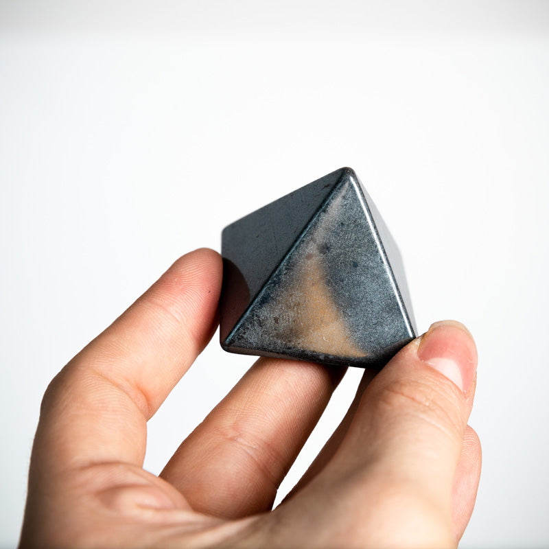 Hematite Pyramid Crystal Pyramid Aquarius